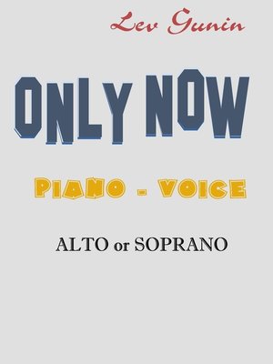 cover image of Only Now; Piano